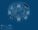 IAMS 06 с 6 x B737 2-местными симуляторами, Monitor / Proj 1